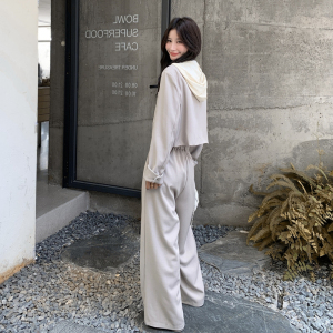 【现货】连帽西装套装两件套 2555-P185-K268图片
