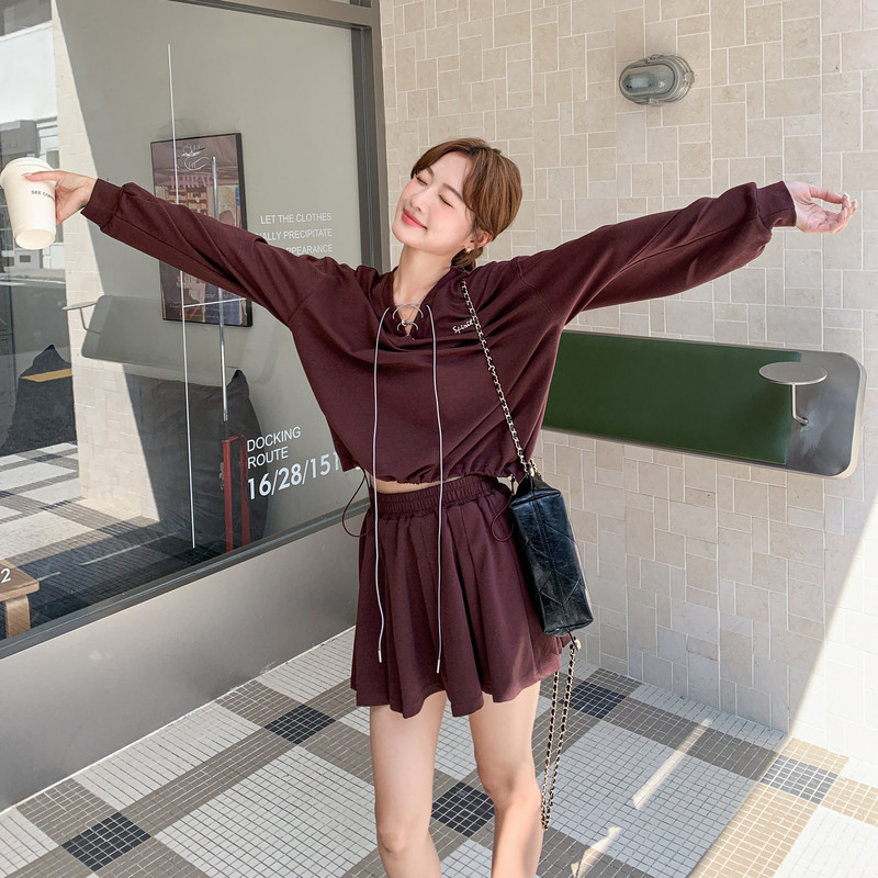 【出货中】复古套头针织衫+半身裙+腰带三件套2557-P175-K258,女装套装/套裙,柏妮丝绮
