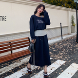 【现货】假两件卫衣套装裙2550-P155-K228，女装卫衣/绒衫，柏妮丝绮