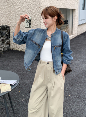 休闲宽松牛仔外套 2C060-2560-P135-K198
