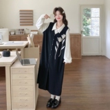 【新款】立体花朵假两件衬衫连衣裙 2603-P145-K238,女装连衣裙,柏妮丝绮,浙宝-网红风 【新款】立体花朵假两件衬衫连衣裙 2603-P145-K238,女装连衣裙,柏妮丝绮,浙宝-网红风