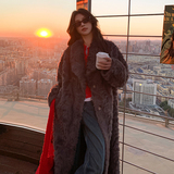 【现货】小湖羊环保皮草皮毛一体2459-P285-K428，女装皮草，柏妮丝绮