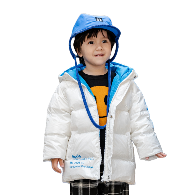 德蒙斯特中长加厚男女童羽绒服