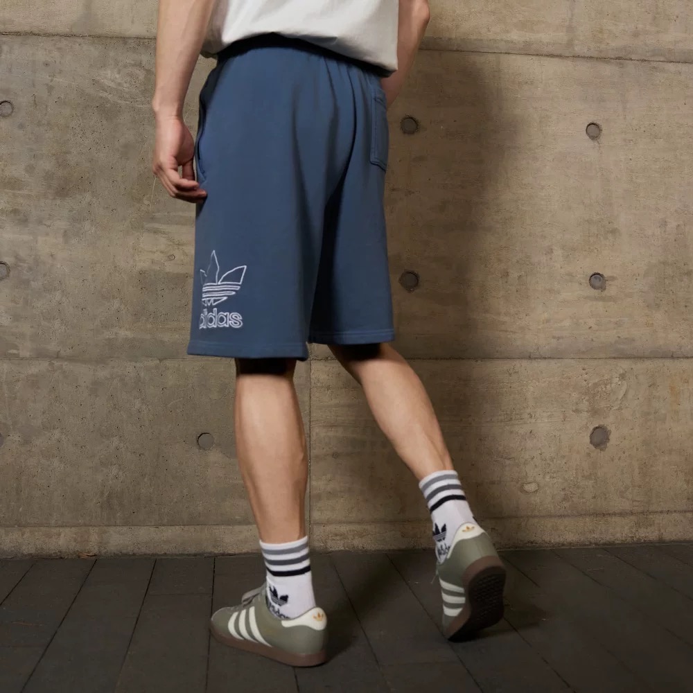 Adidas/阿迪达斯短裤男子夏季新款透气纯棉宽松运动短裤IR8005