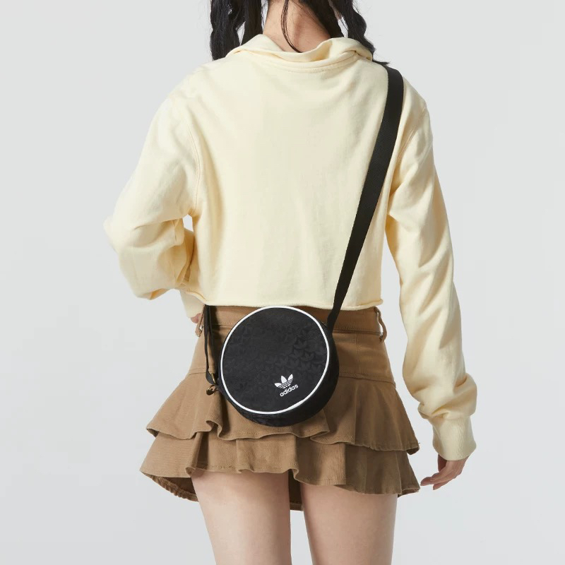 Adidas/阿迪达斯正品三叶草ROUND BAG运动单肩小圆包IT7388