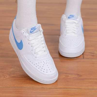 NIKE耐克休闲鞋板鞋女鞋2024秋冬新款COURT透气运动鞋DH3158-107