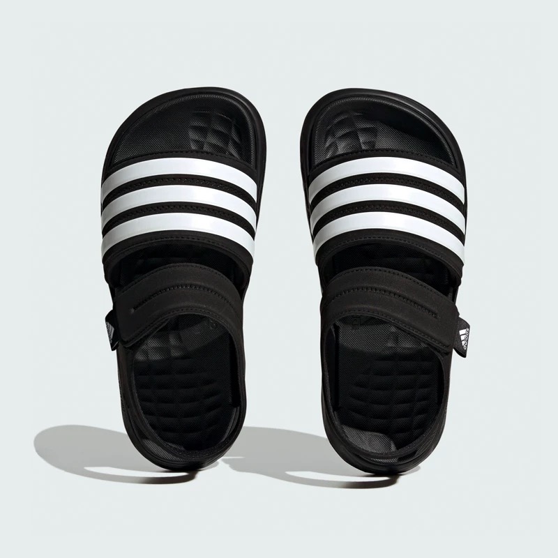 Adidas阿迪达斯童鞋夏季男女童魔术贴轻盈露趾运动凉鞋 HP5832