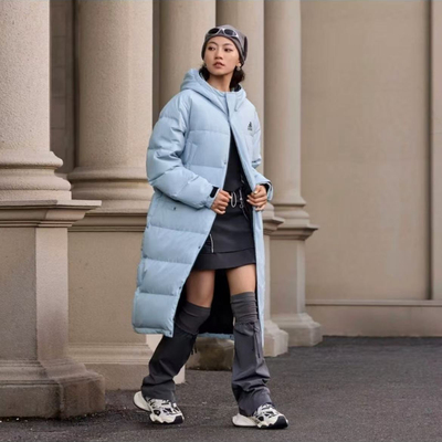 阿迪达斯官秋冬季运动休闲男女款长款保暖羽绒服 adidas  JW6742