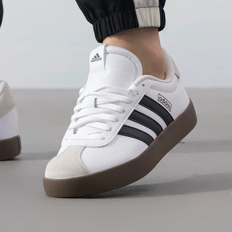 阿迪达斯 男鞋春季新款运动鞋COURT 3.0德训鞋低帮轻便板鞋ID6285