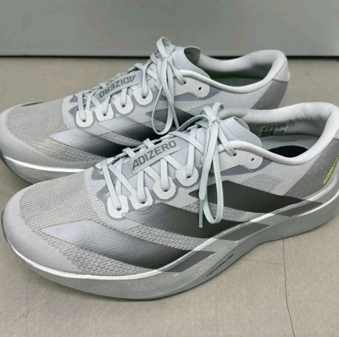 阿迪达斯男鞋2025夏季正品马拉松运动缓震跑步鞋JR3419