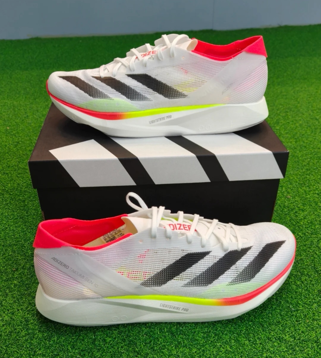 阿迪达斯ADIZERO TAKUMI SEN 10男女同款运动鞋跑步鞋JQ2552