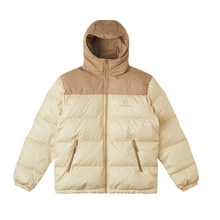 Converse 拼色休闲字母印花连帽长袖羽绒服 男款10025252-A02