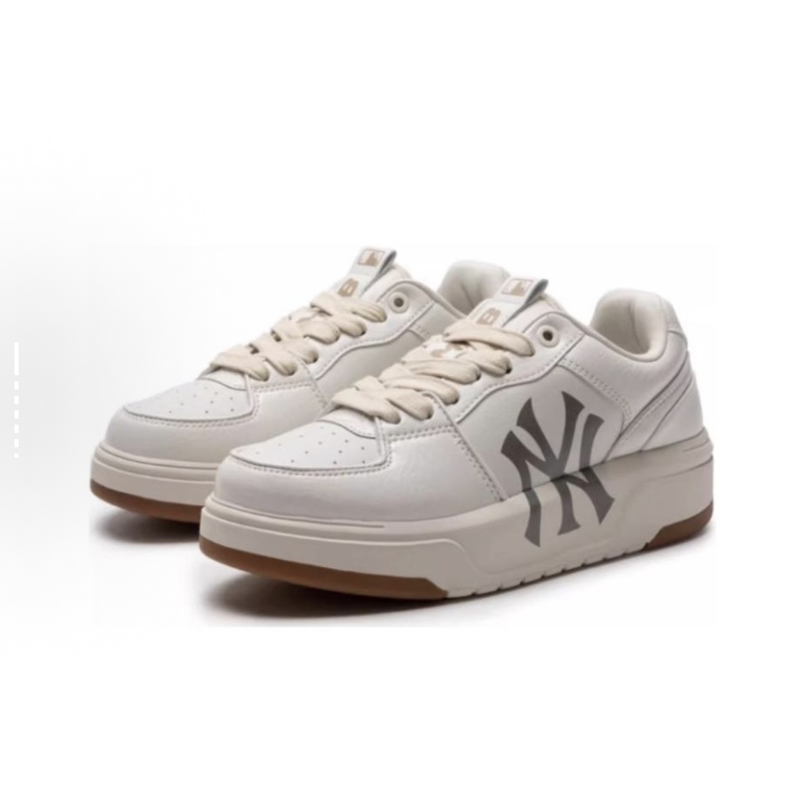 MLB男女鞋情侣款2025新款厚底增高休闲板鞋运动鞋3ASXCLX4N-50WHS