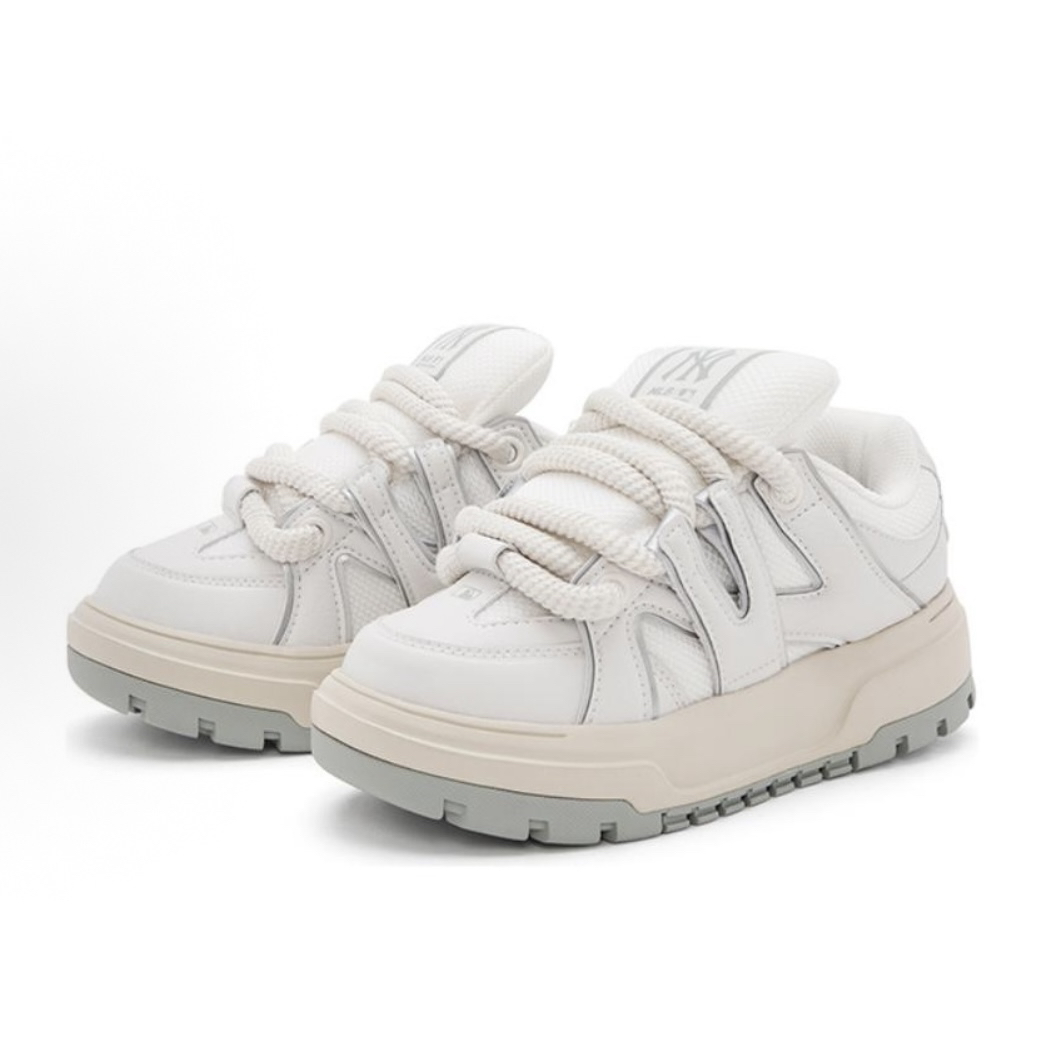 MLB 时尚舒适 防滑耐磨 低帮 生活休闲鞋 3ASXCLB4N-50WHS