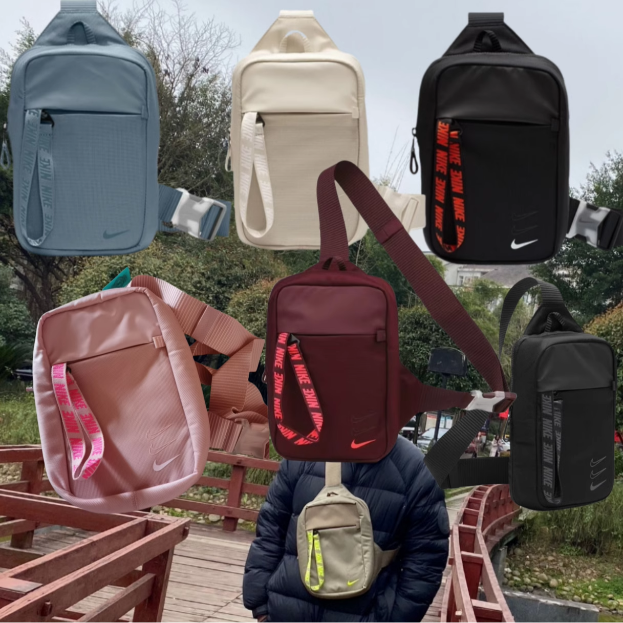 NIKE运动单肩包时尚休闲潮流