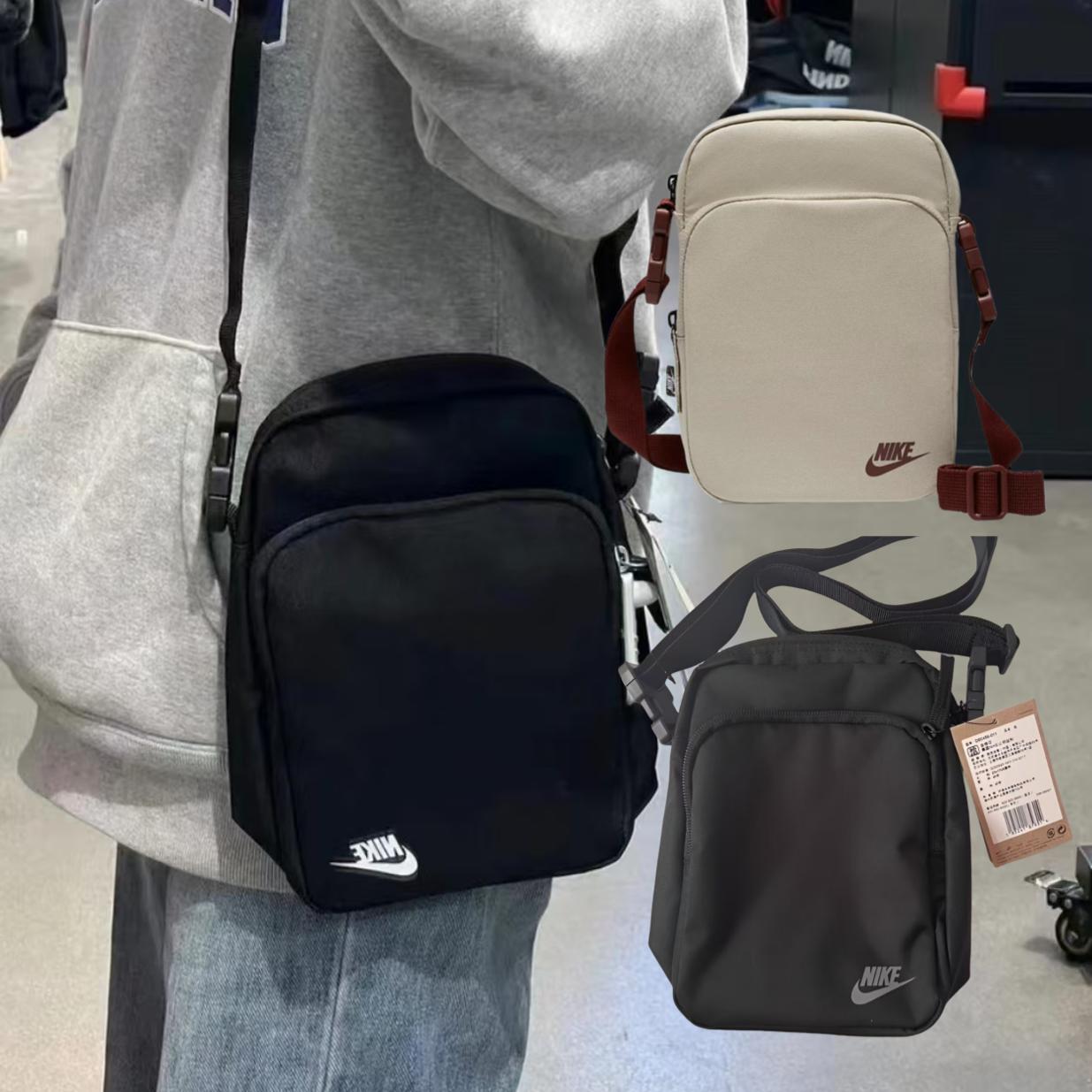 Nike 耐克 拉链开合可调节肩带 单肩斜挎包 DB0456-010-011-230