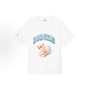 T恤7ATSJ0243 MLB正品 运动休闲短袖 2025新款 07WHS 男女情侣款