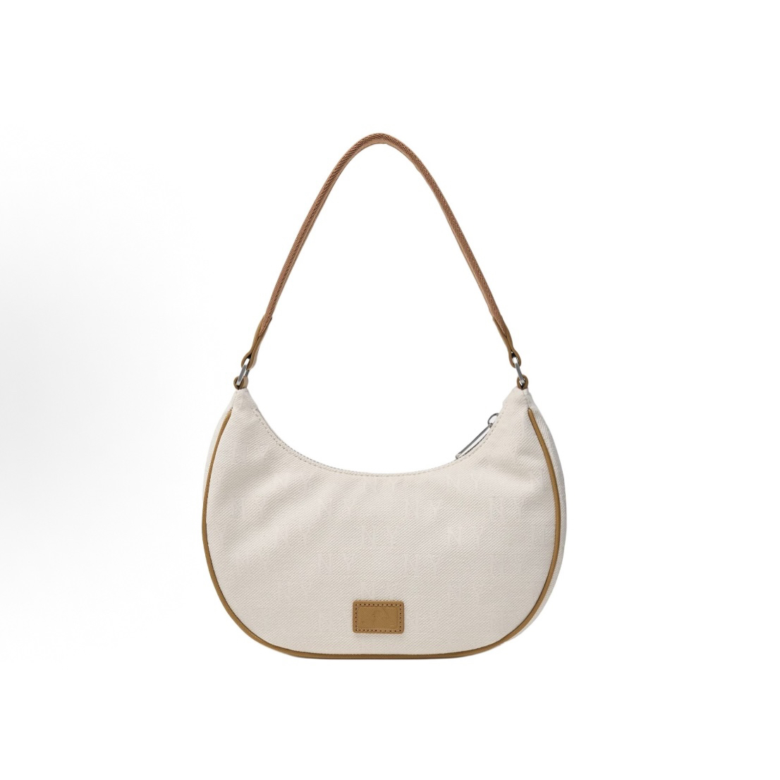 MLB2025新款时尚百搭软皮小众单肩斜挎包饺子包3ABQS014N-50CRD