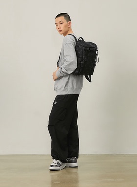 MLB 电脑包旅行骑行包双肩背书包学生3ABKM035N-50BKS