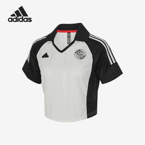 Adidas/阿迪达斯正品2024夏季女士休闲时尚简约短袖JC8641