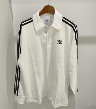 阿迪达斯三叶草正品男士运动休闲长袖POLO套头衫IZ2459