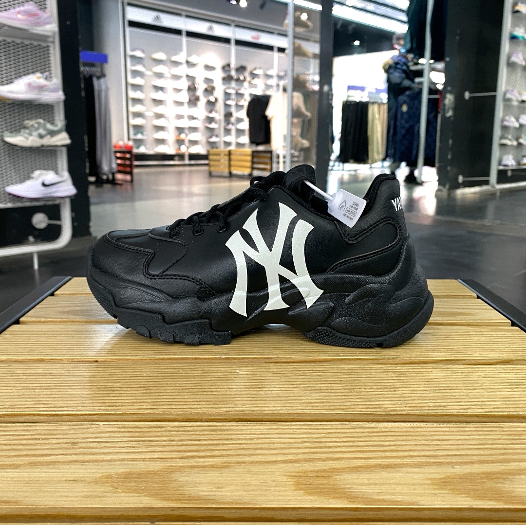 MLB Big Ball Chunky低帮老爹鞋 男女同款 黑色3ASHC104N-50BKS