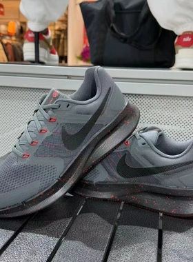 正品Nike耐克男鞋2025春季灰红舒适休闲跑步鞋IB3972-021