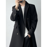 1110-YU070-P185秋冬新款中长款风衣大衣过膝高端外套，男装风衣，星座1110