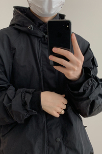 1110-YU084-P225 冲锋衣春季外套 宽松防风户外登山服图片