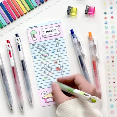 斑马chill透明杆高颜值中性笔