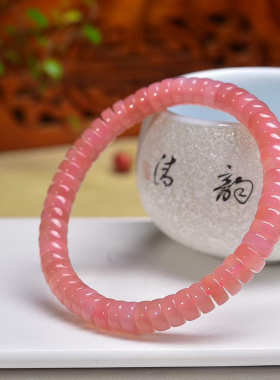 天然盐源玛瑙手链手串原石原色正品简约百搭男女同款生日礼物