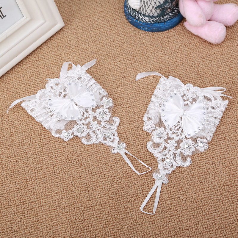 Gants pour fille en dentelle - Ref 2149661 Image 3