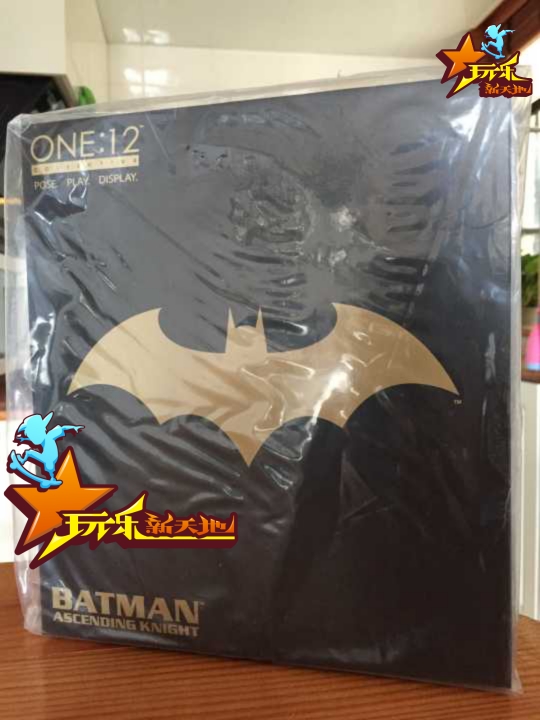 现货 正版Mezco会场限定 初代纯黑元年 蝙蝠侠 全黑版 全球限量