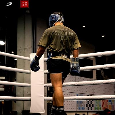 【BOXRAW】Sparring Club Oversized T-Shirt 拳击运动T恤 比沃尔