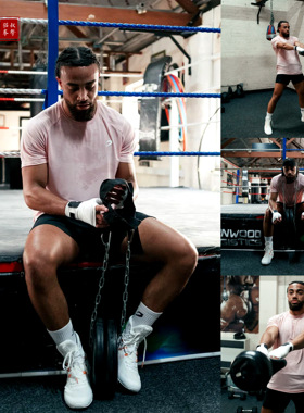 【BOXRAW】Valdes Oversized T-Shirt 训练T恤 清爽透气速干 阔版