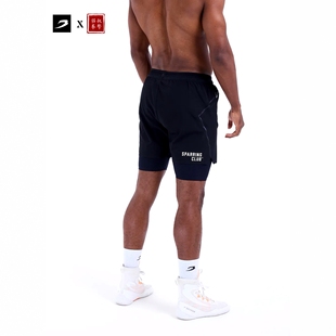 BOXRAW 二合一运动短裤 Sparring Shorts 比沃尔同款 Club
