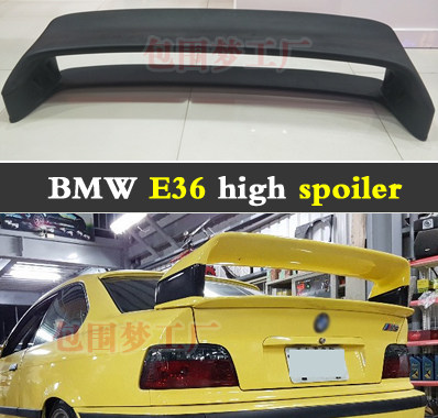 适用E36改装尾翼spoiler升级
