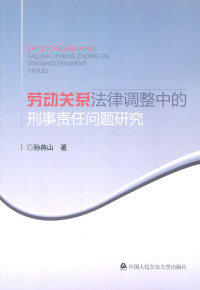 正版劳动关系律调整中的刑事责任问题研究经济理论法规孙燕山著新华正版