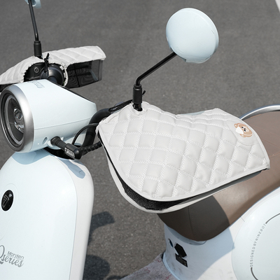 电动车防晒手套夏季防水防风电瓶自行车遮阳把手套护罩新款车把套