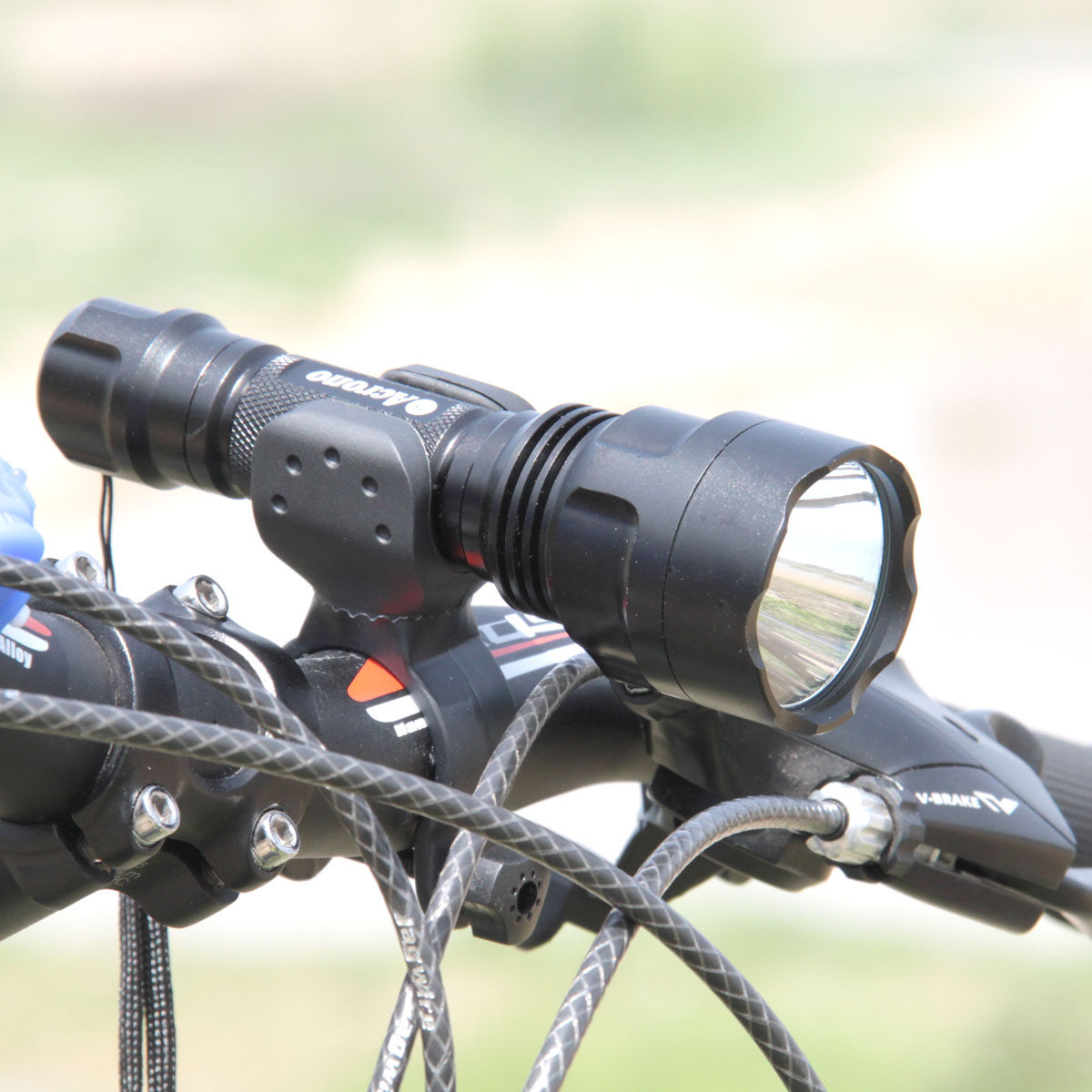 Lumière vélo ACRONO - phare - Ref 2399407 Image 4