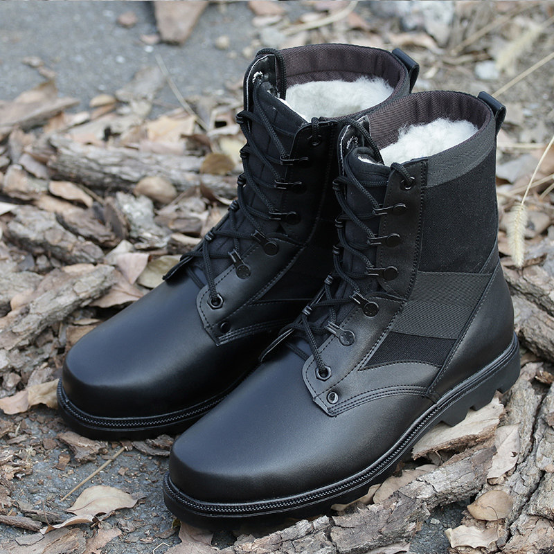Bottes militaires pour homme - porter - Ref 1402534 Image 4