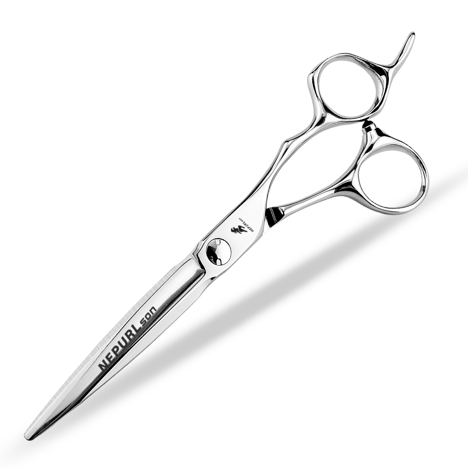 奈普森6.0寸CNC高档理发剪刀数控工艺 VG10 亮里口  美发剪刀