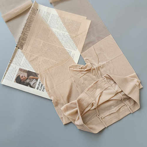 加大码双面加裆丝袜连裤袜超薄