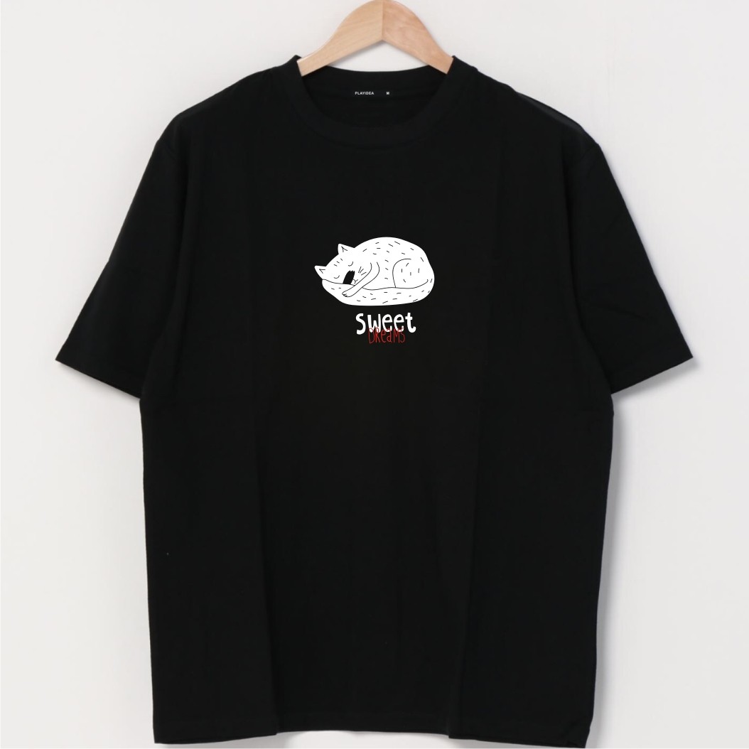 CATS猫咪猫奴短袖T恤纯棉休闲装