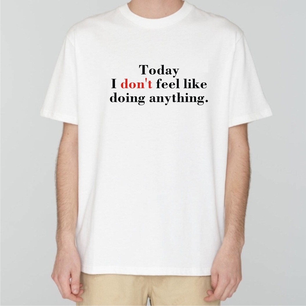 字母印花短袖情侣简约T恤男女装