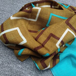 微瑕捡漏  纯羊毛大披肩 羊仔毛围巾 180*66cm W190301