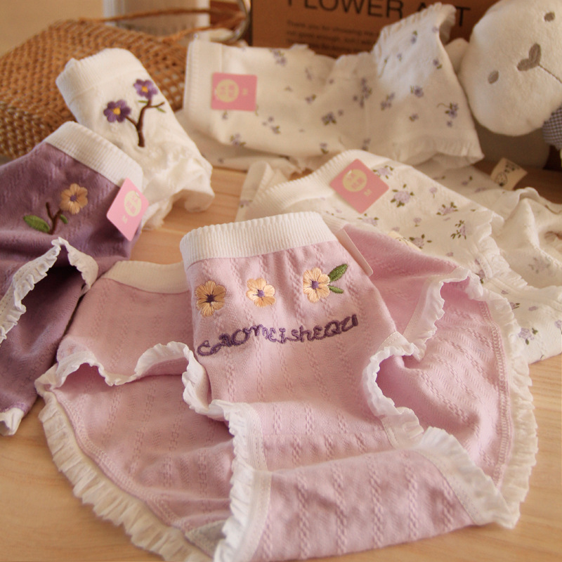 女大童内裤小学生发育期三角裤