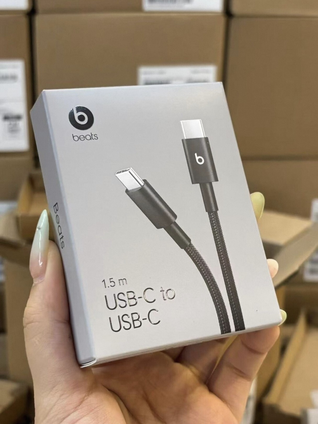 Beats数据线双头typec线CC线C转Lightning数据线MFi认证线适用iPhone8-17系列图片