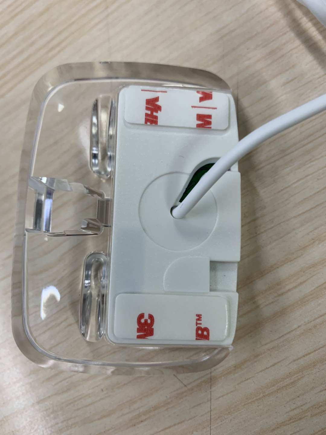 适用于手机防盗器底座胶华为充电防盗线3M胶贴 无痕手机支架胶贴
