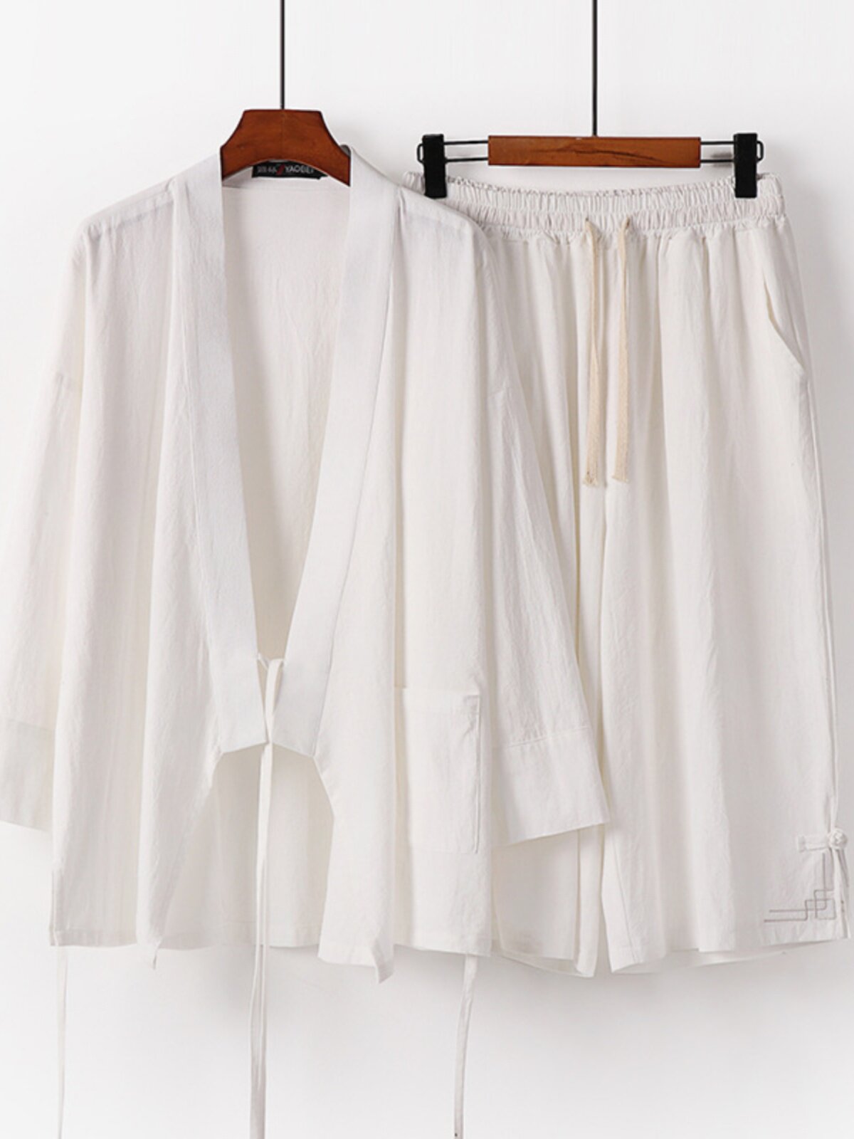 플러스 사이즈 당나라 정장 남자 플러스 사이즈 중국 스타일 린넨 여름 정장 새로운 중국 스타일 국가 스타일 젊은이 현대 HANFU